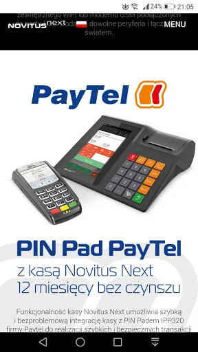 OK Systemy Informatyczne Kasy fiskalne Online Novitus Posnet Elzab Terminale płatnicze Wejherowo Luzino Reda Rumia Puck